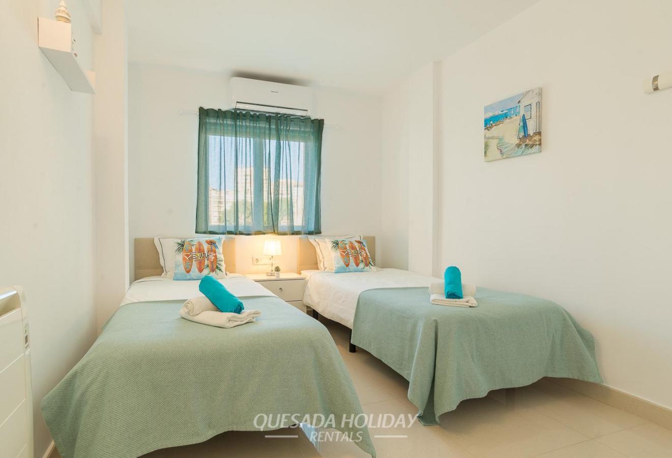 La Perla Benidorm Apartment Seaview & Pool Levante Beach المظهر الخارجي الصورة
